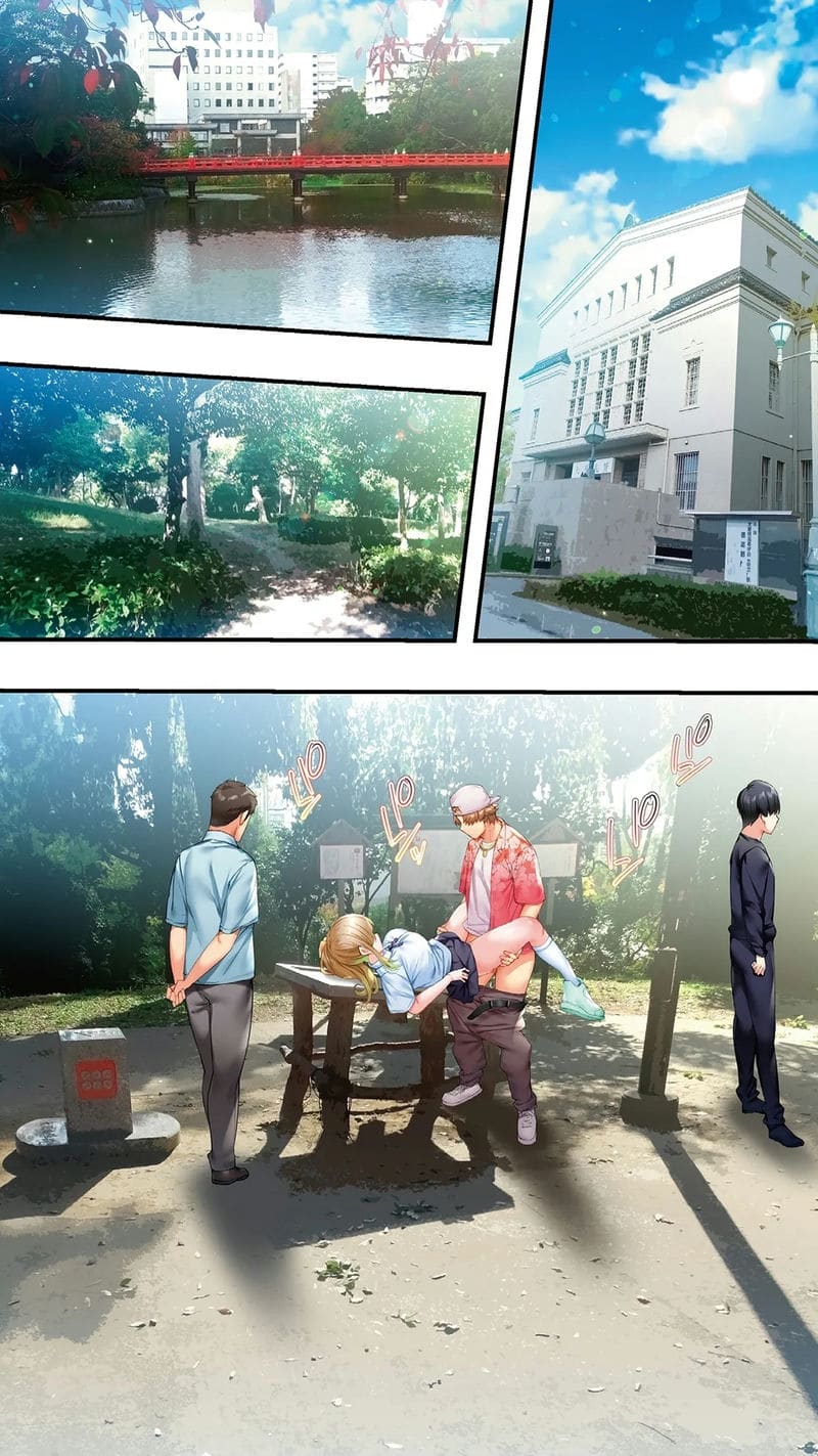 นักเดินทางโอซาก้าโดนข่มขืนหมู่ (ไม่มีขน)